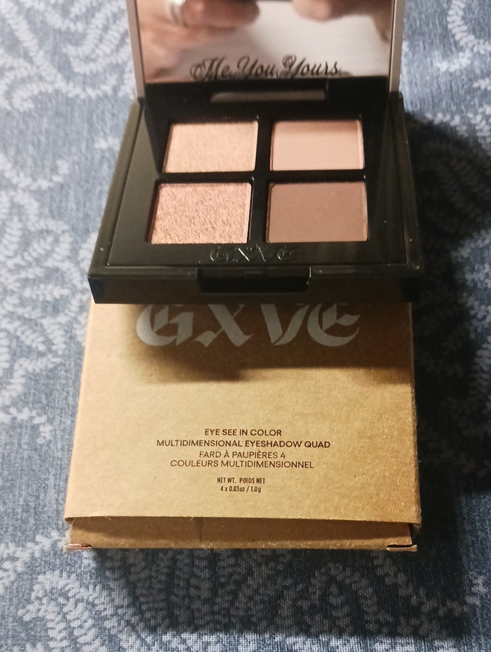 GxVe Eye See In Color Multidimensional Eyeshadow Quad Just A Girl